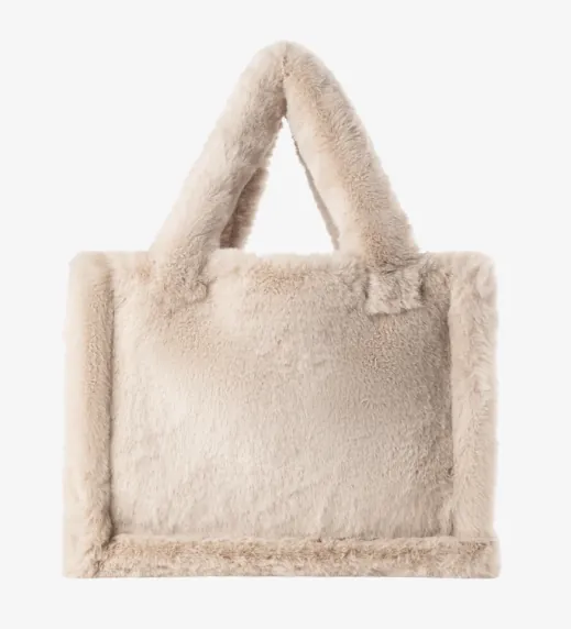 Lamarque Faux Fur Tote